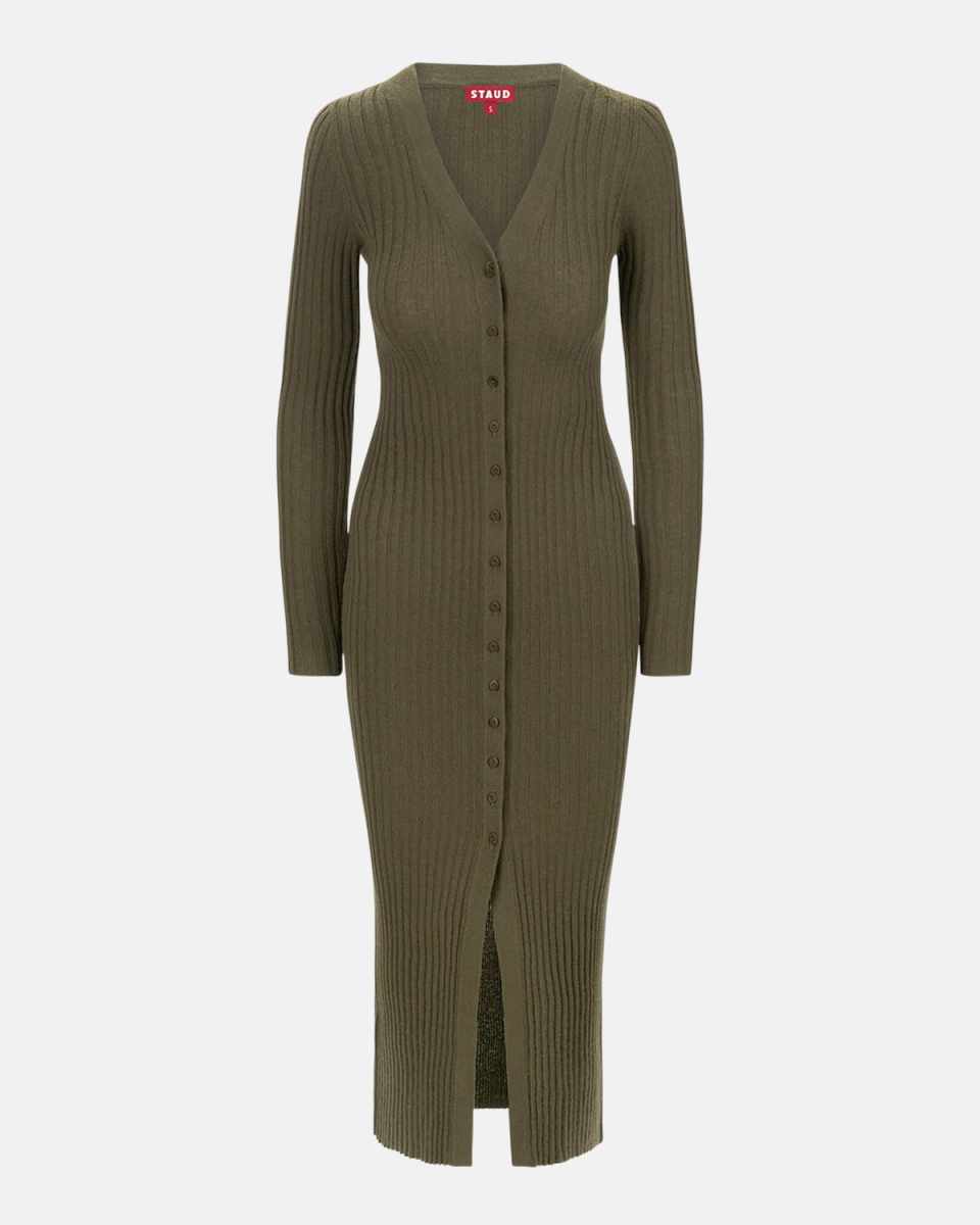 Shoko Ribbed Cashmere Sweater Dress